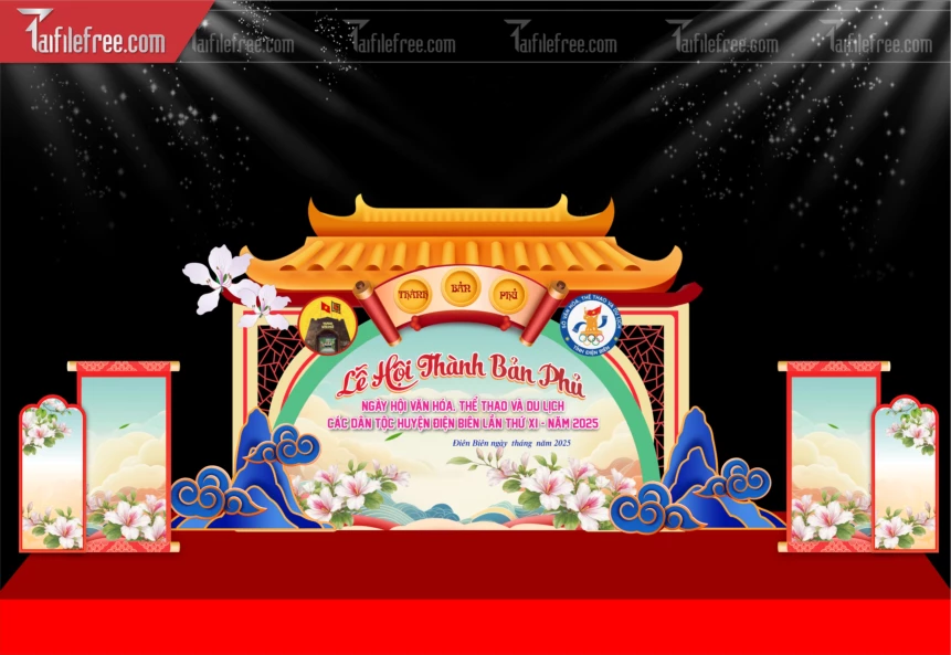 Mẫu Lễ Hội Thành Bản phủ_TTK1216