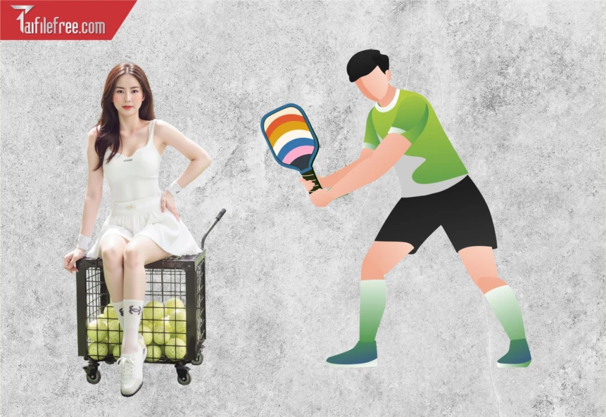Hình Ảnh Thể Thao Pickleball Sinh Động, Ấn Tượng_TTK144