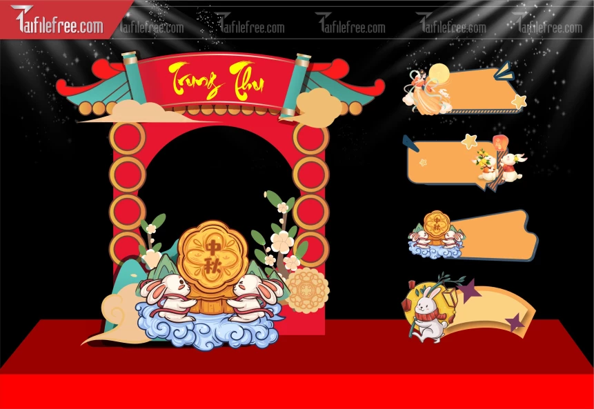 Mẫu Trung Thu Trung Thu Đẹp Mắt Sáng Tạo._TTV517