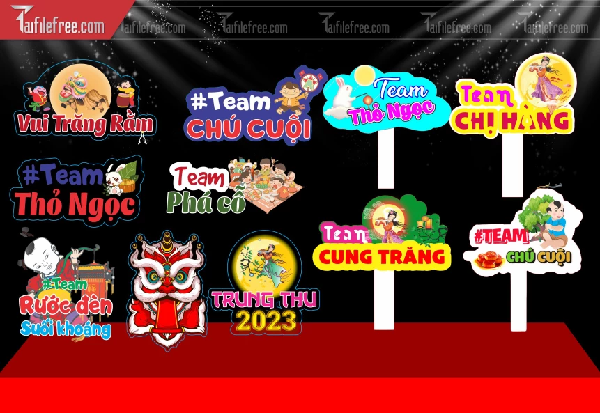 Mẫu Hashtag Trung Thu Đẹp Mắt Sáng Tạo._TTV300