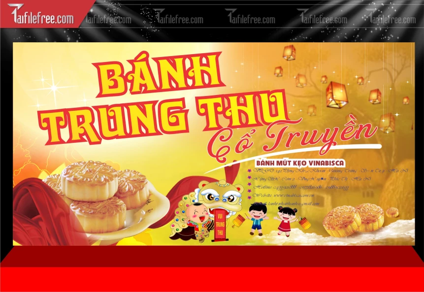 Mẫu Phông Nền Trung Thu Đẹp Mắt Sáng Tạo._TTV372