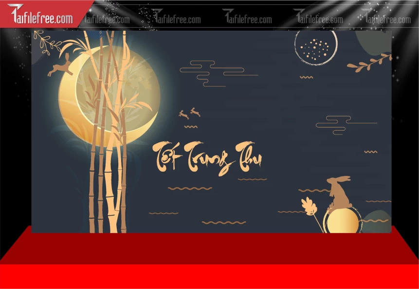 Mẫu Phông Nền Trung Thu Đẹp Mắt Sáng Tạo._TTV457