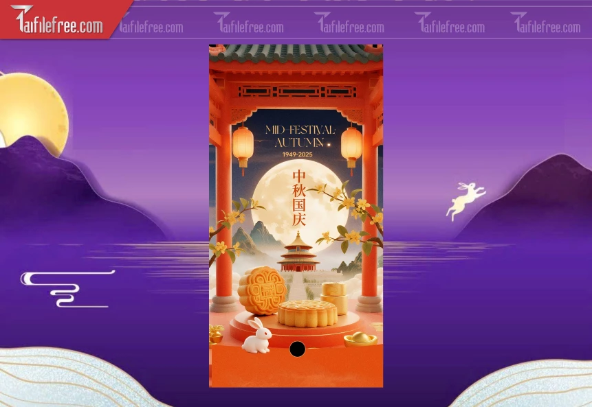 Mẫu Poster Trung Thu Đẹp Mắt Sáng Tạo._TTV465