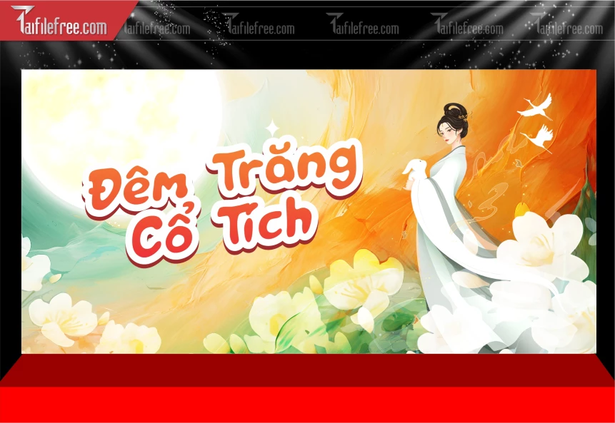 Mẫu Phông Nền Trung Thu Đẹp Mắt Sáng Tạo._TTV470