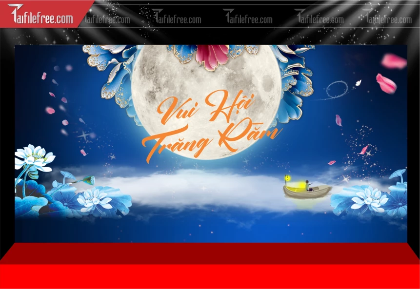 Mẫu Phông Nền Trung Thu Đẹp Mắt Sáng Tạo._TTV477