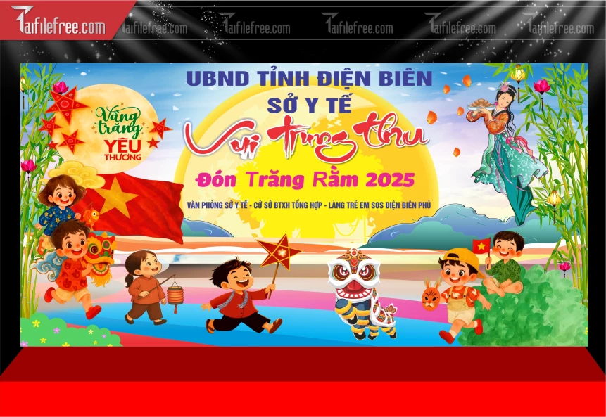 Mẫu Phông Nền Trung Thu Đẹp Mắt Sáng Tạo._TTV493
