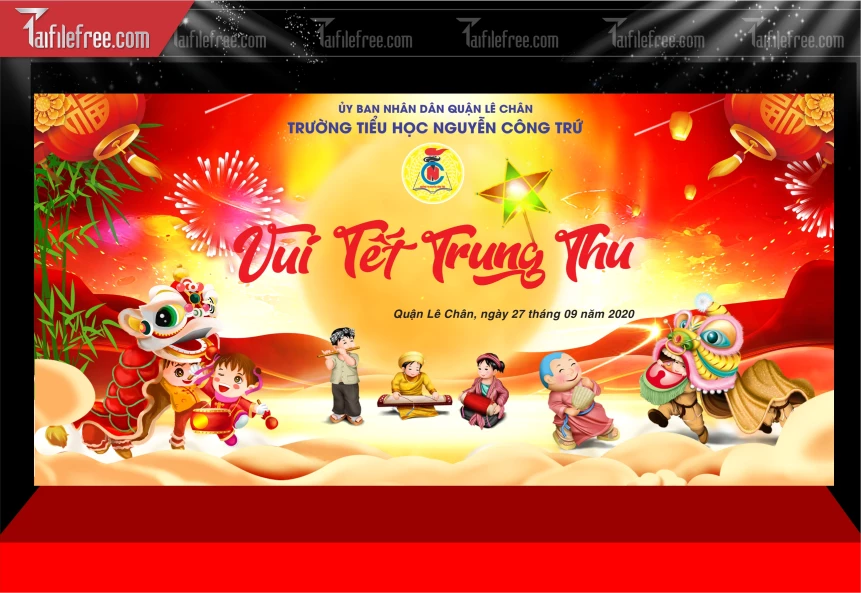 Mẫu Phông Nền Trung Thu Đẹp Mắt Sáng Tạo._TTV497