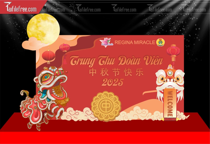 Mẫu Phông Nền Trung Thu Đẹp Mắt Sáng Tạo._TTV501