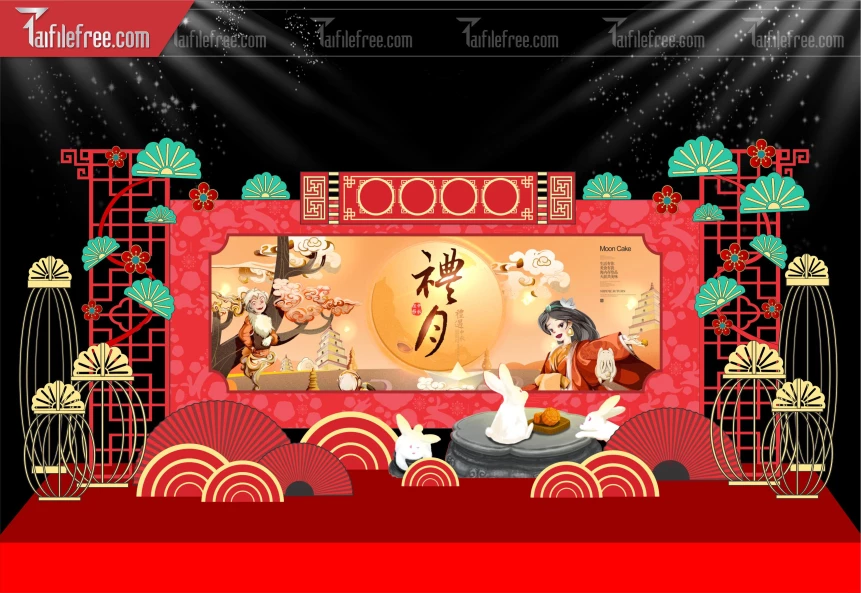 Mẫu Background Trung Thu Đẹp Mắt Sáng Tạo._TVV513