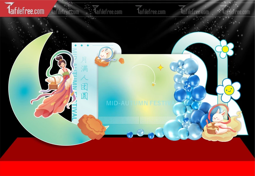 Mẫu Background Trung Thu Đẹp Mắt Sáng Tạo._TVV514