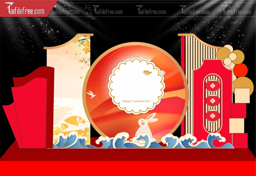 Mẫu Background Trung Thu Đẹp Mắt Sáng Tạo._TVV517