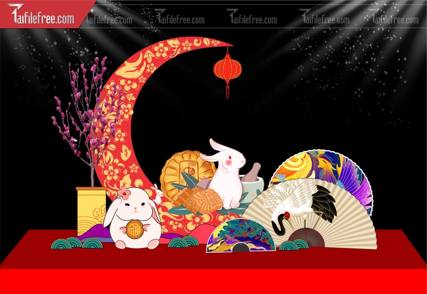 Mẫu Background Trung Thu Đẹp Mắt Sáng Tạo._TVV524