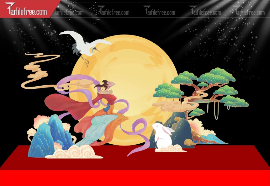 Mẫu Background Trung Thu Đẹp Mắt Sáng Tạo._TVV525