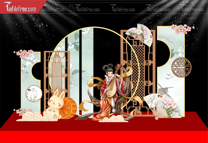 Mẫu Background Trung Thu Đẹp Mắt Sáng Tạo._TVV530