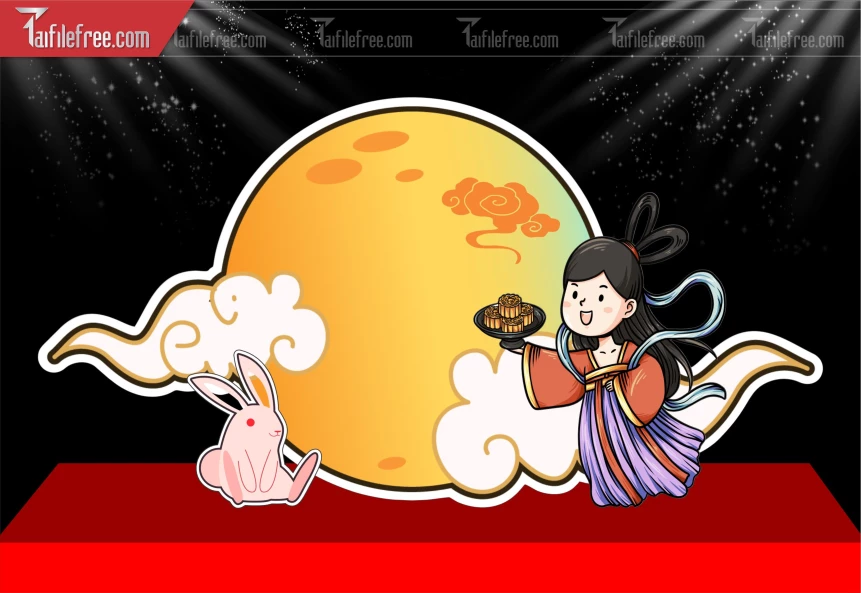 Mẫu Background Trung Thu Đẹp Mắt Sáng Tạo._TVV531