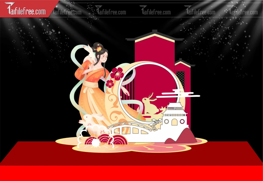 Mẫu Background Trung Thu Đẹp Mắt Sáng Tạo._TVV532