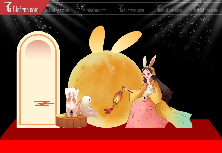 Mẫu Background Trung Thu Đẹp Mắt Sáng Tạo._TVV534