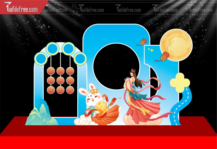 Mẫu Background Trung Thu Đẹp Mắt Sáng Tạo._TVV535