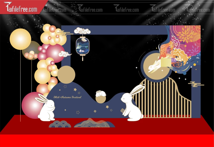 Mẫu Background Trung Thu Đẹp Mắt Sáng Tạo._TVV553