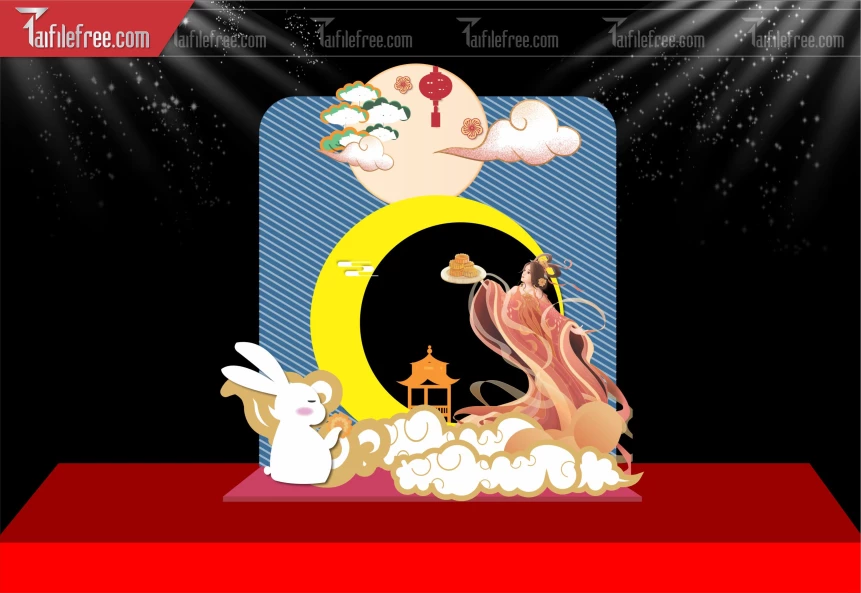 Mẫu Background Trung Thu Đẹp Mắt Sáng Tạo._TVV557