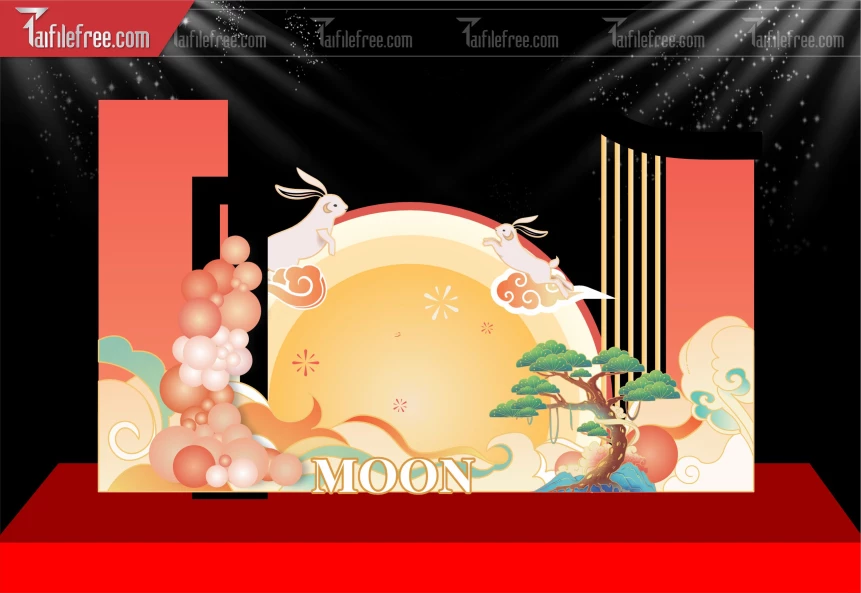 Mẫu Background Trung Thu Đẹp Mắt Sáng Tạo._TVV558