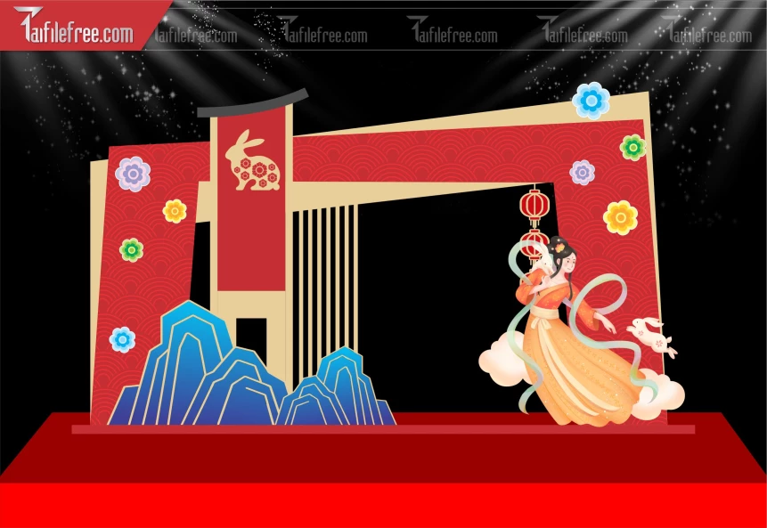 Mẫu Background Trung Thu Đẹp Mắt Sáng Tạo._TVV559