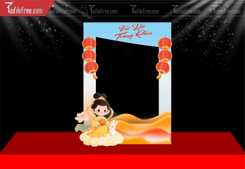 Mẫu Background Trung Thu Đẹp Mắt Sáng Tạo._TVV563