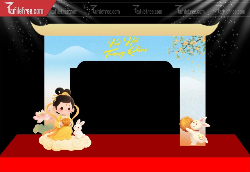 Mẫu Background Trung Thu Đẹp Mắt Sáng Tạo._TVV564