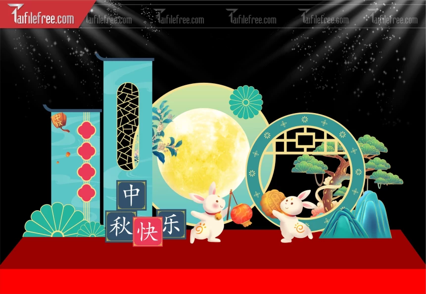 Mẫu Background Trung Thu Đẹp Mắt Sáng Tạo._TVV574