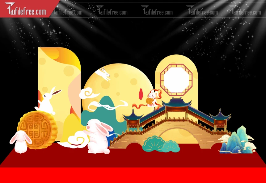 Mẫu Background Trung Thu Đẹp Mắt Sáng Tạo._TVV576