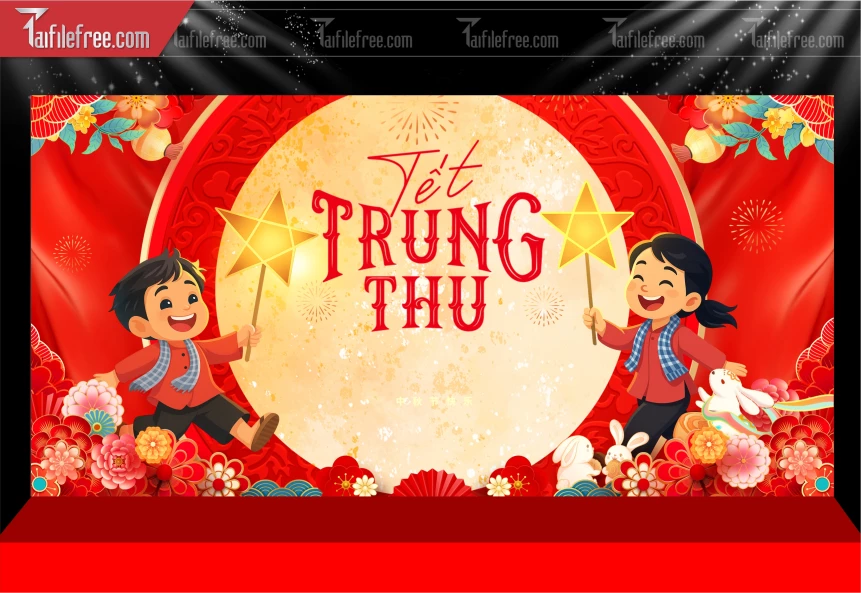 Mẫu Phông Nền Trung Thu Đẹp Mắt Sáng Tạo._TVV585