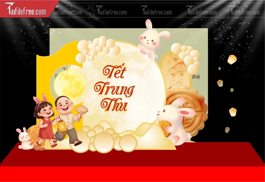 Mẫu Background Trung Thu Đẹp Mắt Sáng Tạo._TVV589