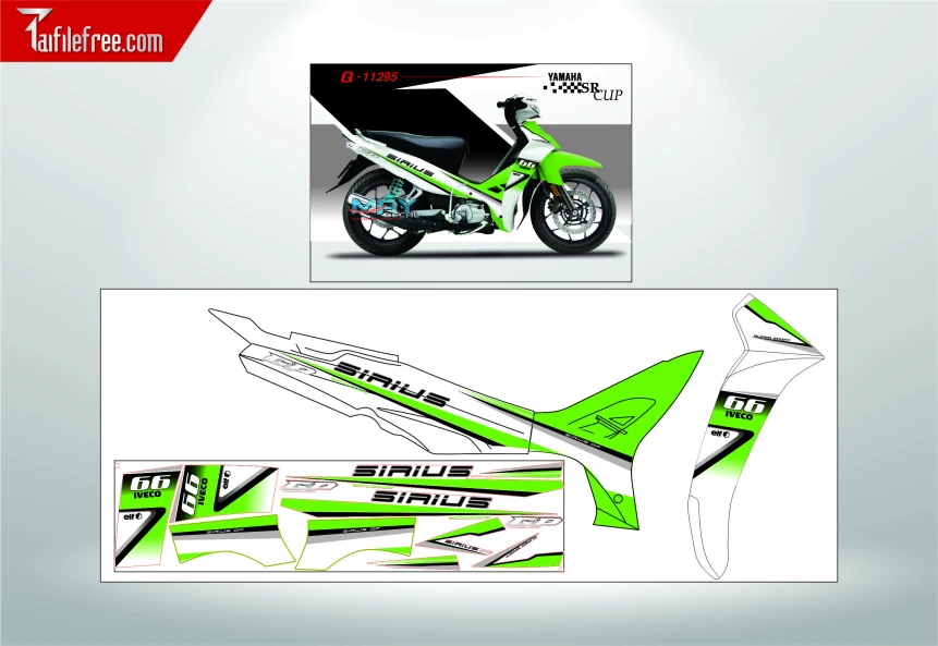 Mẫu Tem Xe TX114