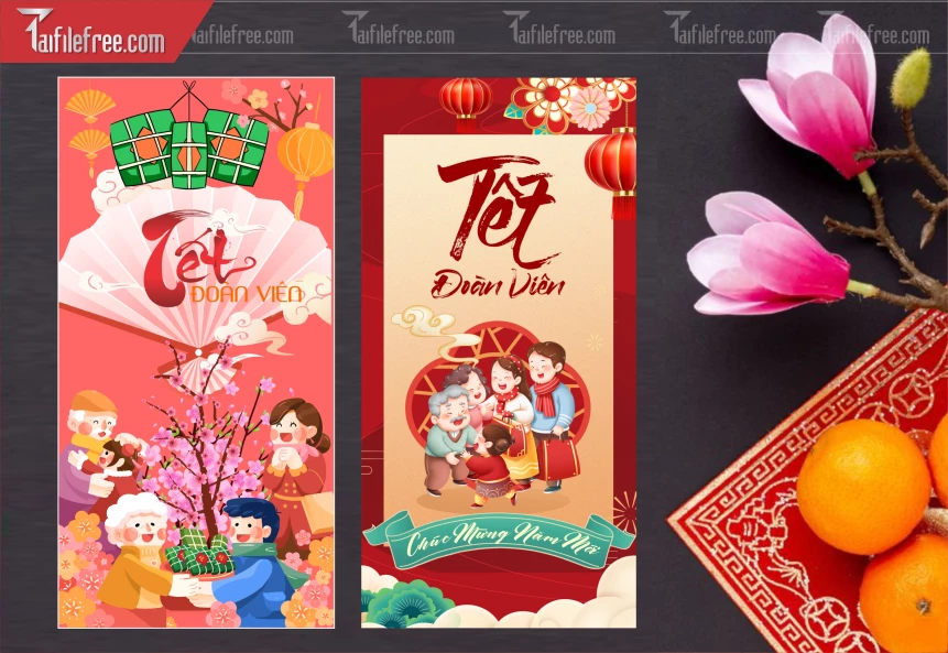 Mẫu Bao Lì Xì Mừng Năm Mới Tết_LXT80